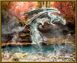 dragon vaporeux - les elfes de la vapeur